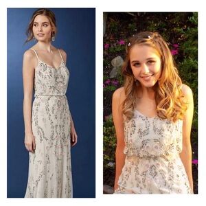 Beaded Evening Gown by Adrianna Pappell